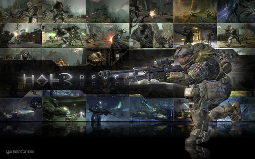 Halo: Reach - Обои и описания персонажей от Gameinformer